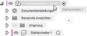Datei:Software FEM - Tutorial - 3D-Baugruppe - Bauteil Verbindung Kopie mit Drag u Drop in Konstruktion.gif