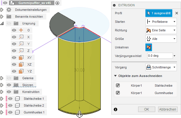 Datei:Software FEM - Tutorial - 3D-Mechanik - Z88 - Vernetzung Einzelteile Viertel Teile erzeugen.gif