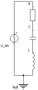 Datei:Software SimX - Einfuehrung - Elektro-Chaos - C-Diode - Experiment Modell lin Kreis fremderregt.gif